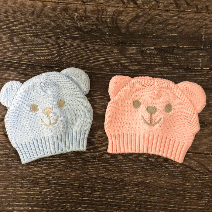 baby hat and scratch mitts