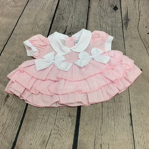 Premature Preemie Prem Tiny Baby Girl's  Dress & Knickers Outfit