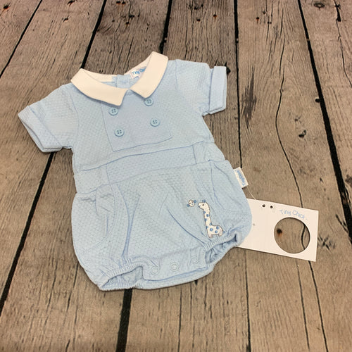 Baby Boy's or Girl's Premature Baby Tiny Baby Outfit-Blue & White